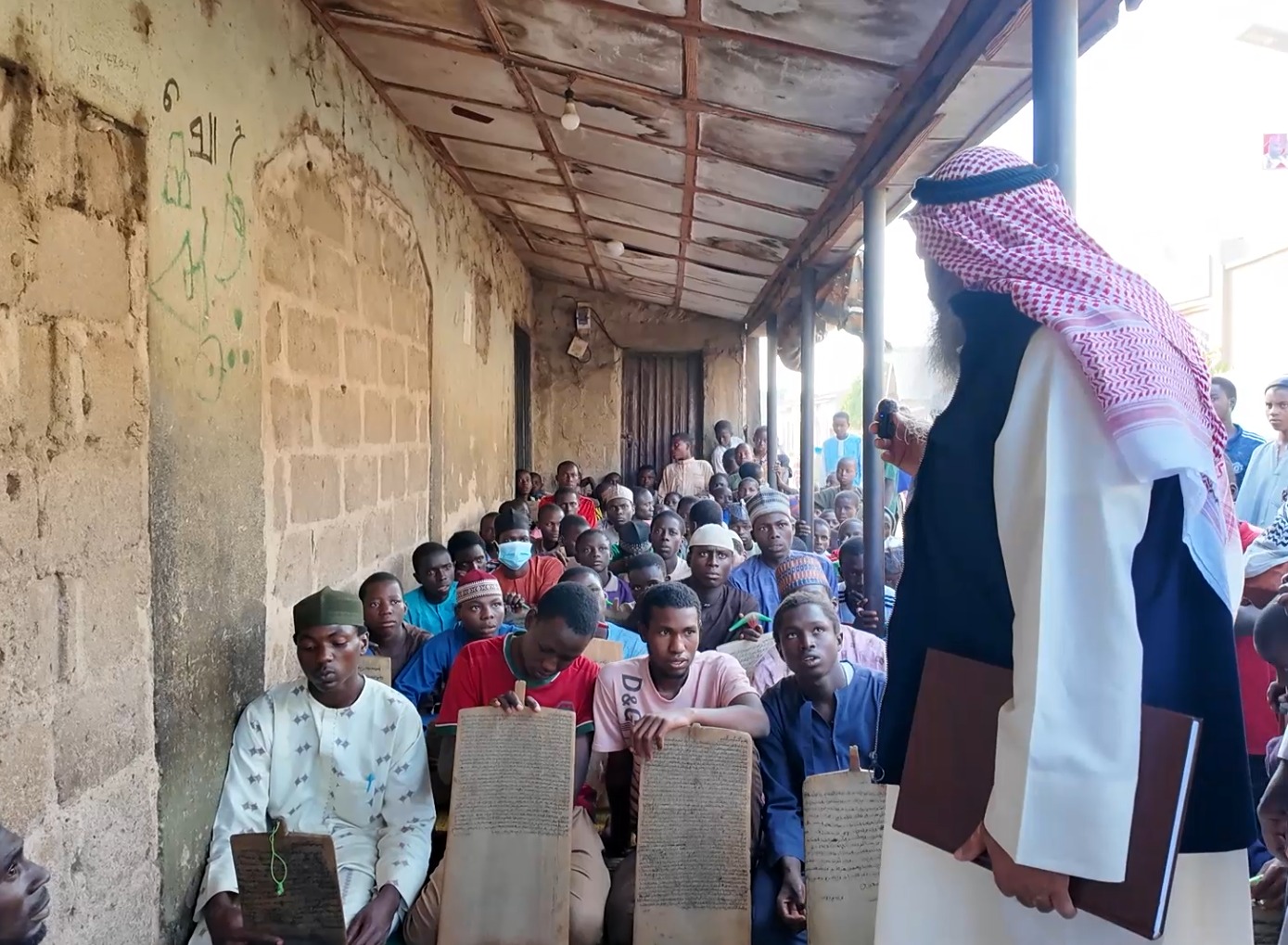 زيارة مشروع توزيع المصاحف في نيجيريا